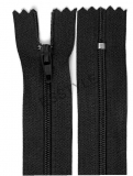 Špirálový zips šírka 3 mm dĺžka 40 cm - čierna