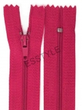 Špirálový zips šírka 3 mm dĺžka 16 cm pinlock - ružovo fialová