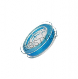 Silónová gumička elastická - vlasec - ?0,4-0,6 mm - tyrkysová