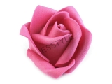  Penová ruža priemer 4,5 cm - ružová