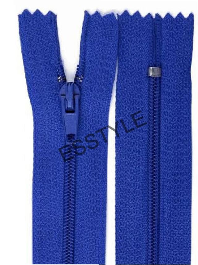 Špirálový zips šírka 3 mm dĺžka 25 cm pinlock - tmavo modrý