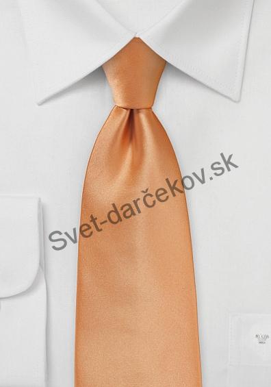 Moulins kravata v broskyňovej farbe