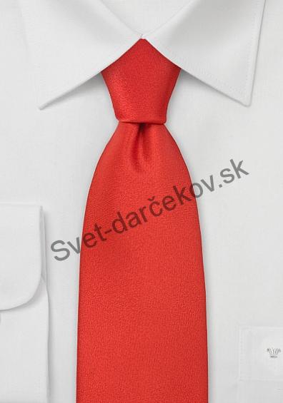 Limoges žiarivo červená kravata