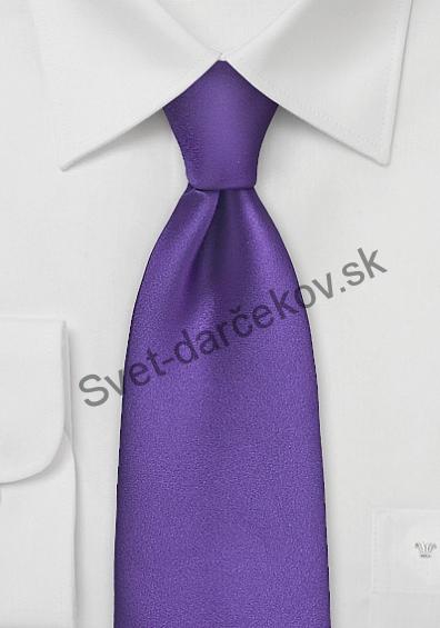 Moulins kravata fialovej farby 