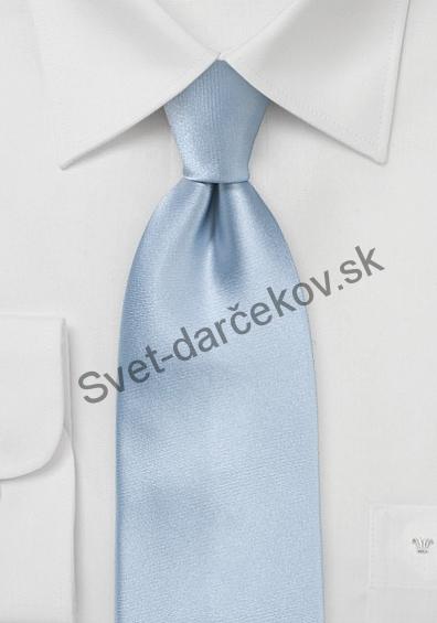 Pánska kravata bledomodrej farby 
