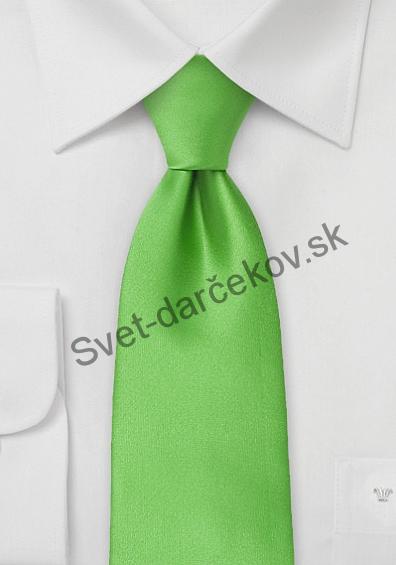 Moulins jasne zelená kravata