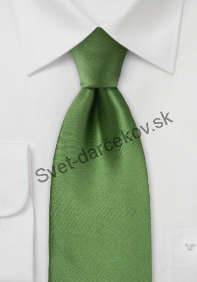 Limoges tmavo zelená kravata