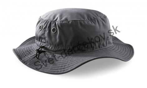 Rybársky klobúk šedej farby