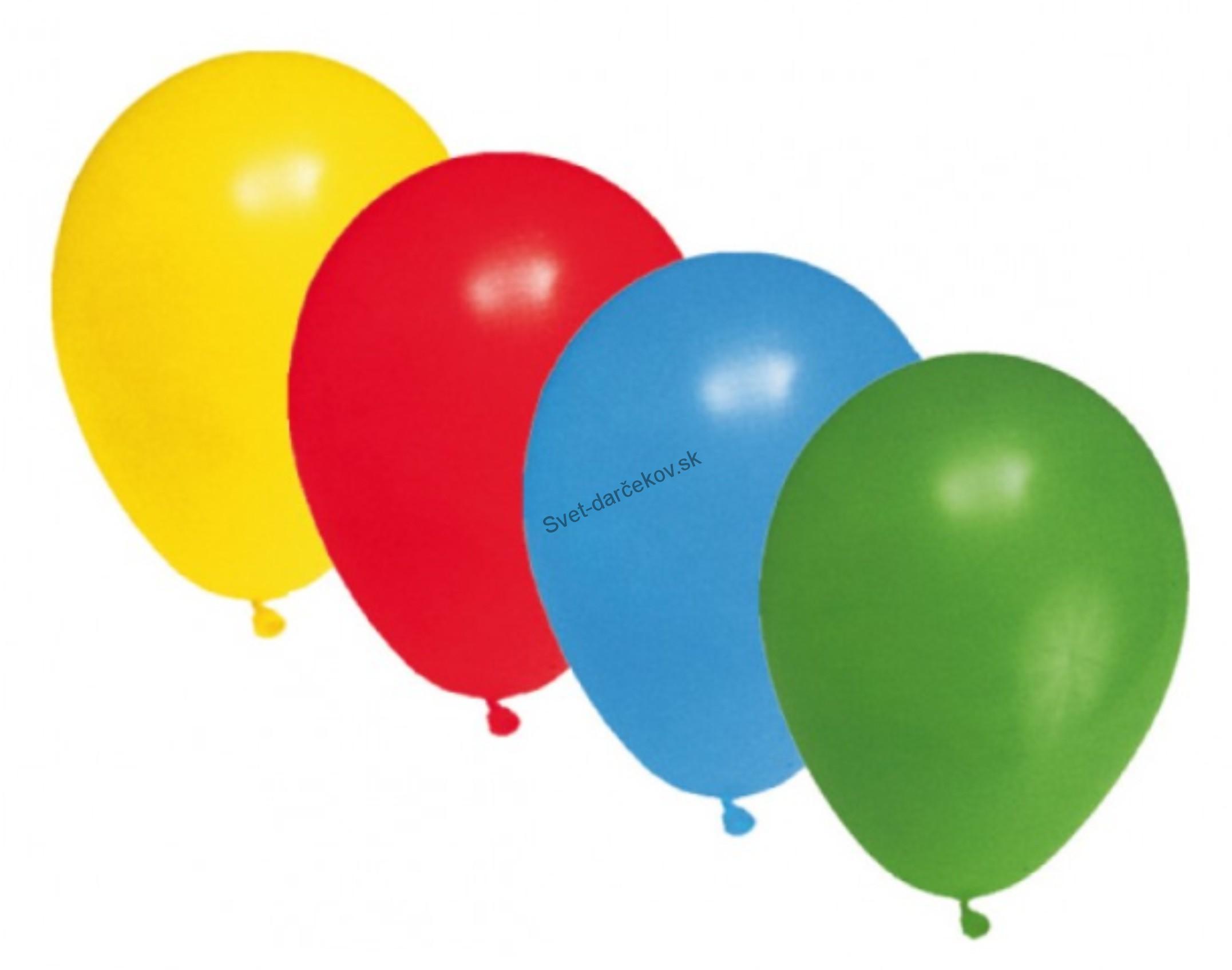 Balóniky M Farebný mix / bal. 20 ks