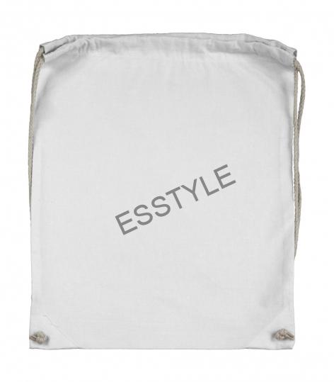 Vrecko na prezúvky Esstyle - Vak na dekorovanie - biely