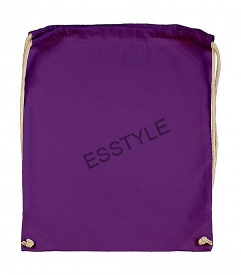 Vrecko na prezúvky Esstyle -Vak na dekorovanie - tmavo fialový