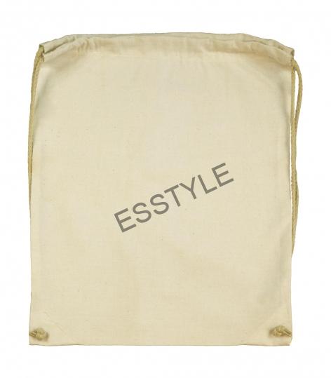 Vrecko na prezúvky Esstyle -Vak na dekorovanie - prírodný