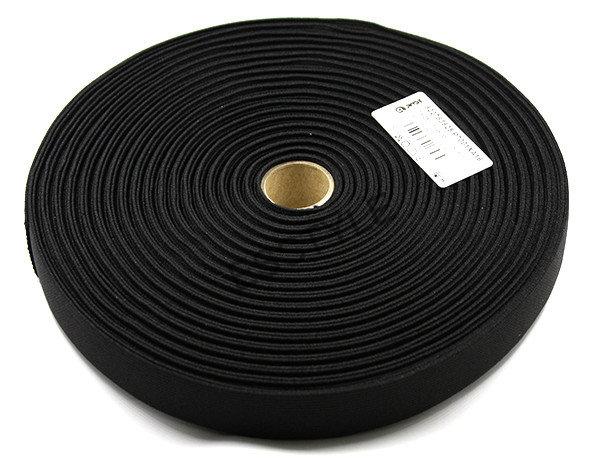 Guma odevná - čierna 15 mm