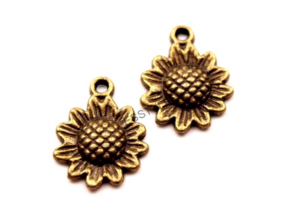 Esstyle Prívesok slnečnica - 12x15mm, ESSH003
