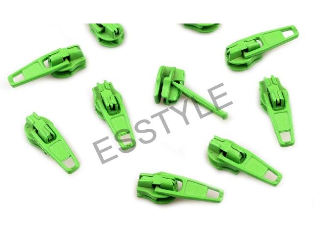 Bežec ku špirálovým zipsom 3 mm - zelená