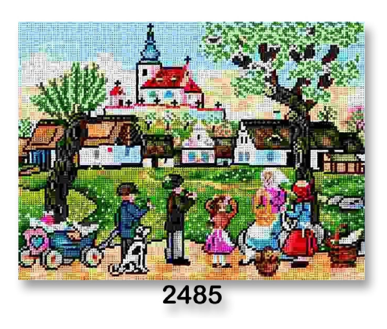 Vyšívacia predloha Josef Lada - Deti