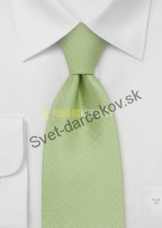 Arles zelenkavá kravata so štruktúrou