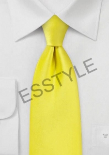 Moulins jasne žltá kravata 