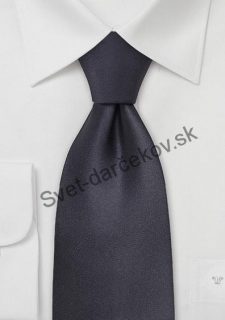 Limoges antracitová kravata