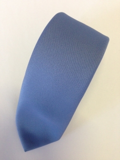 Úzka kravata modro šedá