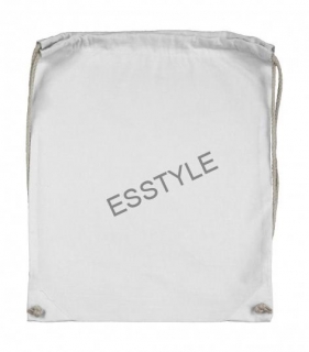 Vrecko na prezúvky Esstyle - Vak na dekorovanie - biely