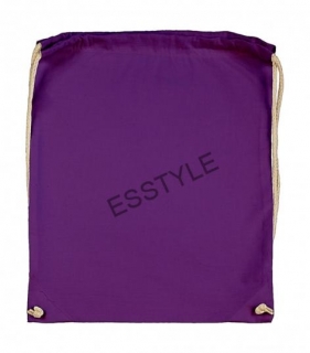 Vrecko na prezúvky Esstyle -Vak na dekorovanie - tmavo fialový