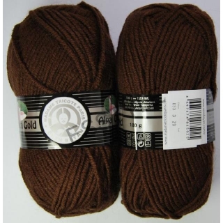  Priadza ALPACA GOLD - tmavo hnedá 083