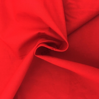 Bavlnená látka červenej farby